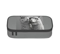 WenDang I Love Alpacas Multifunctional Stationery Bag, fit for Travel, Office Supplies, Makeup, and Desk Organization