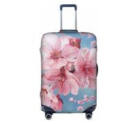 WenDang Japanese Cherry Flowers Print Elastic Suitcase Protector Cover Baggage Covers, Enhance Protection, fit Unisex Travelers