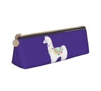 WenDang Llama Triangle Leather Stationery Storage Bag and Holiday Stationery Storage are Essential Travel Items