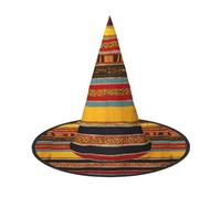 WenDang Native American Pattern Halloween Hat, funny, holiday party hat costume ball, Cosplay Carnivals DIY Decoration(of 2)