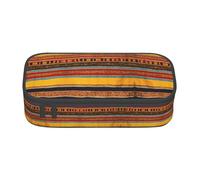 WenDang Native American Pattern Multifunctional Stationery Bag, fit for Travel, Office Supplies, Makeup, and Desk Organization