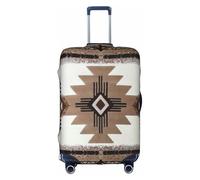WenDang Native American Print Elastic Suitcase Protector Cover Baggage Covers, Enhance Protection, fit Unisex Travelers