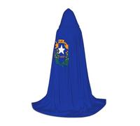 WenDang Nevada State Flag print Role playing Teen Hooded Cloak - Retro Street Cloak, Halloween Costume
