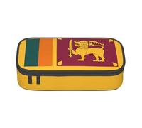 WenDang Sri Lanka Flag Multifunctional Stationery Bag, fit for Travel, Office Supplies, Makeup, and Desk Organization