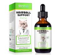 WENDAXINGXY Hairball Remedy for Cats - Digestive Support Liquid Drops with Psyllium Husk & Enzymes, Natural Cat Hairball Treatment for Helps Manage Hairballs & Supports Healthy Digestion, 60ml