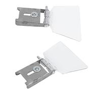 Wendeekun Bench Grinder Eyeshield - 2 Pack - Stainless Steel - 125/150/200/250 Grinders - Easy Install - Durable & Anti-Rust
