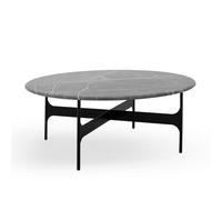 Wendelbo Floema Coffee Table Ø85 Gray Emperador Marble
