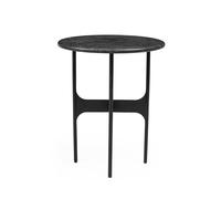 Wendelbo Floema Side Table Ø40 Black Nero Marquina Marble