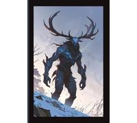 Wendigo Adventure - Sketchbook | Mythical | Fantasy | Magical | Enchanted | Mystical: Art Journal | Visual Diary | Sketch Pad | Drawings | Illustrations | 6x9 Inches | 100 Pages