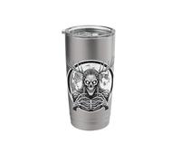 Wendigo Cryptid Skull Monster with Antlers Stainless Steel Insulated Tumbler