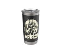 Wendigo Ghost of Forest Monster Folk Creatures Local Cryptid Stainless Steel Insulated Tumbler