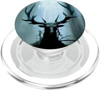 Wendigo in the Fog PopSockets PopGrip for MagSafe