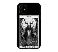 Wendigo Monster Cryptid Mythical Beast Tarot Card Case for iPhone 11