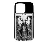 Wendigo Monster Cryptid Mythical Beast Tarot Card Case for iPhone 15 Pro Max