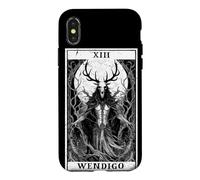 Wendigo Monster Cryptid Mythical Beast Tarot Card Case for iPhone X/XS