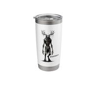 Wendigo Monster Skinwalker Cryptid Evil Horror Monster Stainless Steel Insulated Tumbler