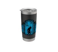 Wendigo Stalking Through the Forest Stainless Steel Insulated Tumbler