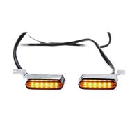 WENDMY Motorbike turn signal lights 2pcs Motorcycle Turn Signals Handlebar Light For Ha&rley For Da&vidson For Sportster 1200 883 Running Lights Lamp.