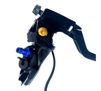 WENDMY Motorcycle Clutch Lever Perch Motorcycle 22mm Brake Pump Clutch Lever Master Cylinder Cylinder Hydraulic Pump Tank Universal Brake Lever Handle Protector