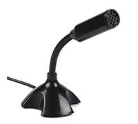 Wendry Gaming USB Desk Microphone, High Sensitivity Low Noise Mini Condenser USB 2.0 Microphone for Web Chat/Web Video Conferencing/Web Singing/Network Recording/Online Games