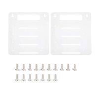 Wendry Hard Disk Drive Rack,Universal Lightweight Clear Acrylic 4 Layer Hard Disk Drive Rack 3.5 inch HDD Cage Tray for Desktop Computer,Transparent