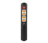 Wendry TV Remote Control, Universal Learning Remote Control with Large Buttons, Smart Controller for TV VCR Dvd DVB HiFi VCR Especially for the Elderly (Orange)