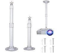Wendry Universal Projector Mount, Adjustable Ceiling & Wall Mount, Telescopic Range 28-43cm, Compatible with Projectors & Cameras