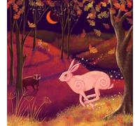 Wendy Andrews One Magical Autumn Night 8x8" Ceramic Printed Tile