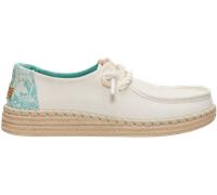Wendy Espadrille Hibiscus Egret/Multi 7
