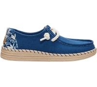 Wendy Espadrille Hibiscus Ensign Blue/Multi 5
