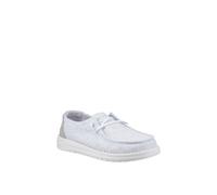Wendy Eyelet Lace Shoes HEYDUDE Blue 7