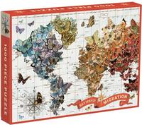 Wendy Gold Butterfly Migration 1000 Piece Puzzle