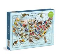 Galison 9780735372979 Wendy Gold State Birds 1000 Piece Puzzle