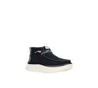 HEYDUDE Wendy Peak HI Suede Ankle Boots Black Size 6 Female