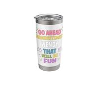 Wendy Personalized Women's Gift Custom Wendy Stainless Steel Insulated Tumbler