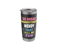 Wendy Personalized Women's Gift Custom Wendy Stainless Steel Insulated Tumbler