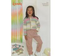 Wendy Peter Pan Double Knitting DK Pattern Intermediate Knit Kids Cardigans 7024