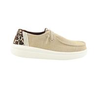 Wendy Rise Animal - female - Hey Dude - Laced Shoes - Beige - 6 UK - Shoes 6 UK