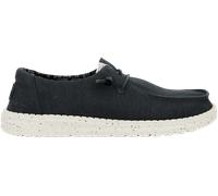 HEYDUDE Women Wendy Stretch Canvas Black Casual Moccasin 36 EU