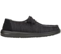 HEYDUDE - Women's Wendy Stretch Sox Slip-On Shoes, Black/Black, 5 UK