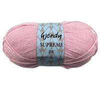 Wendy Supreme 100% Acrylic Double Knitting 100g Balls (WD67 Soft Pink)