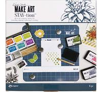 Ranger Wendy Vecchi Make Art Stay-Tion, Blue, 12 x 12 inches