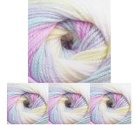 Wendy Wools Giggles Rainbow Double Knitting 100g Ball Multicoloured (WG07) (Pack of 4)