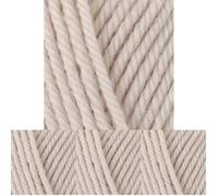 Wendy Wools Peter Pan DK Wool Acrylic & Polyamide Blend Knitting Yarn 50g (PD11 - Teddy) (Pack of 4)