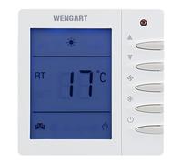 Wengart 10A Digital Water Underfloor Heating Thermostat for Multi-Actuator Extensions, Combi Boiler Wiring Hazards & Manifold Burnouts, Dual NC/NO Logic Wiring Matrix (WG702)
