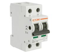 Wengart 2-Pole 63A DIN Rail Isolator Switch for EV & Outbuilding Electricians, MCB Tripping Misunderstandings & Terminal Wiring Faff, Heavy-Duty 36mm 2-Module Disconnector with 50mm² Terminals