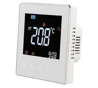 Wengart 24V Digital Thermostat for UFH Installers & Smart Home Integrators, 230V Mains Burnout Risks & Complex Manifolds, Software-Switchable NC/NO Logic with HD Color Screen (WG538)