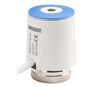 Wengart 24V Underfloor Heating Actuator WG2208, AC/DC 24V Thermal Electric Actuator for Manifold, M30 x 1.5mm Thread, Normally Closed 2-Wire with Visible Status Indicator, 100N, IP54 (24V ONLY)