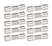 Wengart AC Cylindrical Fuse Link RT18-32 (RO15), AC500V 2A, 120kA, 10x38mm, 10 pieces, Strong Breaking Capacity, Can Reliably Protect The Circuit