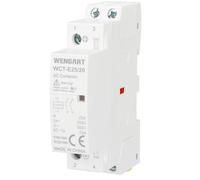 Wengart DC Contactor for Campervan DIYers & Intelligent Control Sparkies, AC 230V Coil Burnouts & Switchboard Humming Faff, Low-Voltage DC 12V 25A 2NO 18mm Module with Noise-Free Chip (WCT-E25)